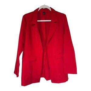 Red Women's Blazer